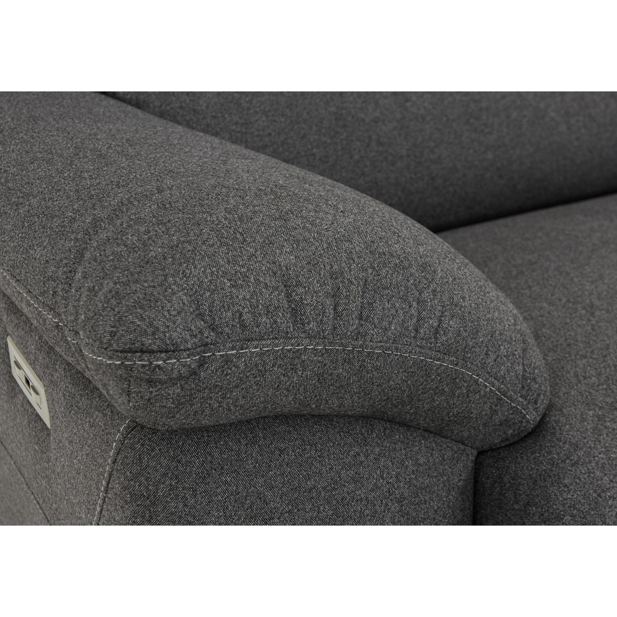 Apulia 3 Seater Fabric Power Recliner Sofa - By Furniture Village – image 9