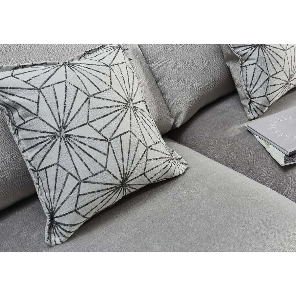 Gabriella 2 Seater Fabric Sofa - Mink – image 4