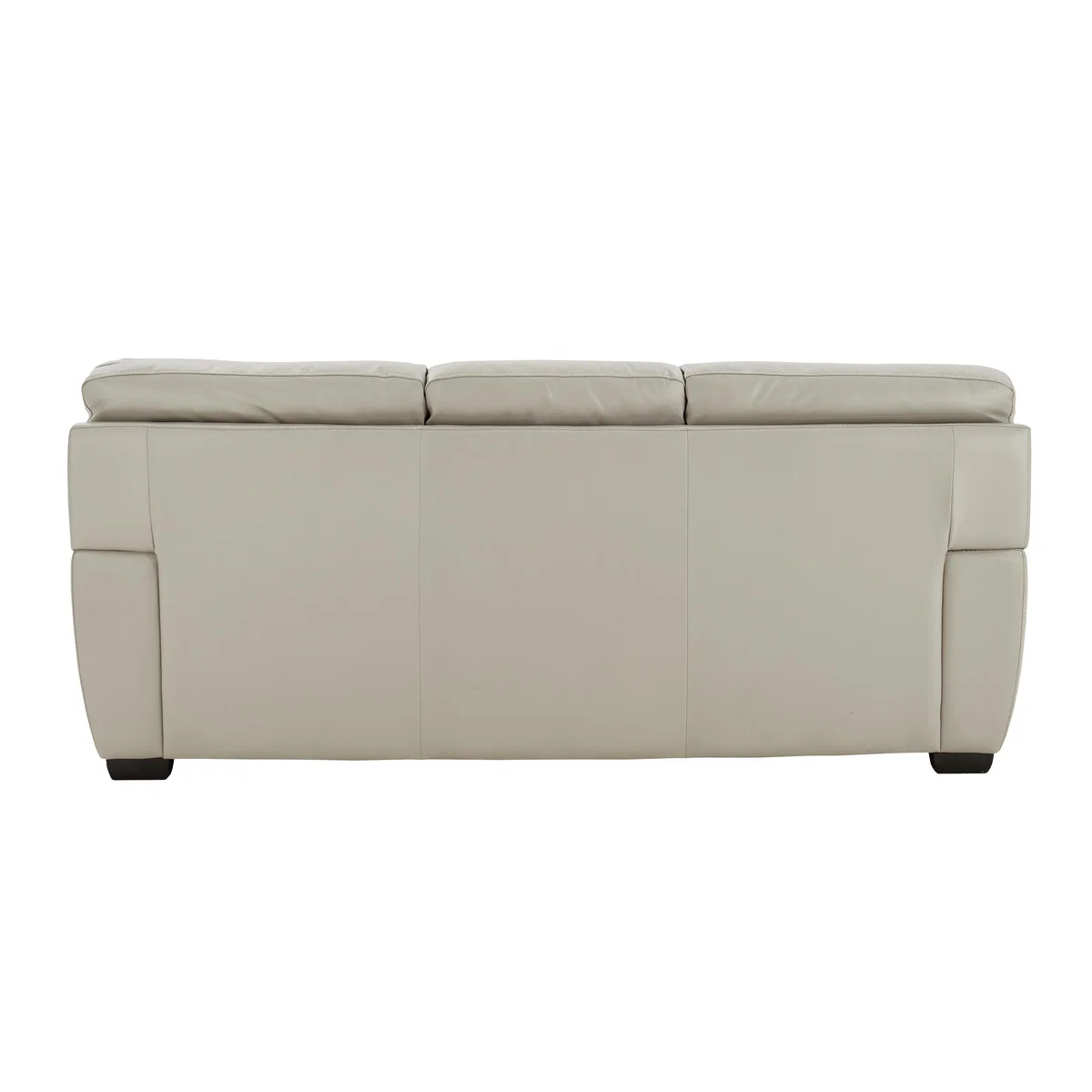 World of Leather - Shades 3 Seater 3 Cushion Leather Sofa - Beige – image 5