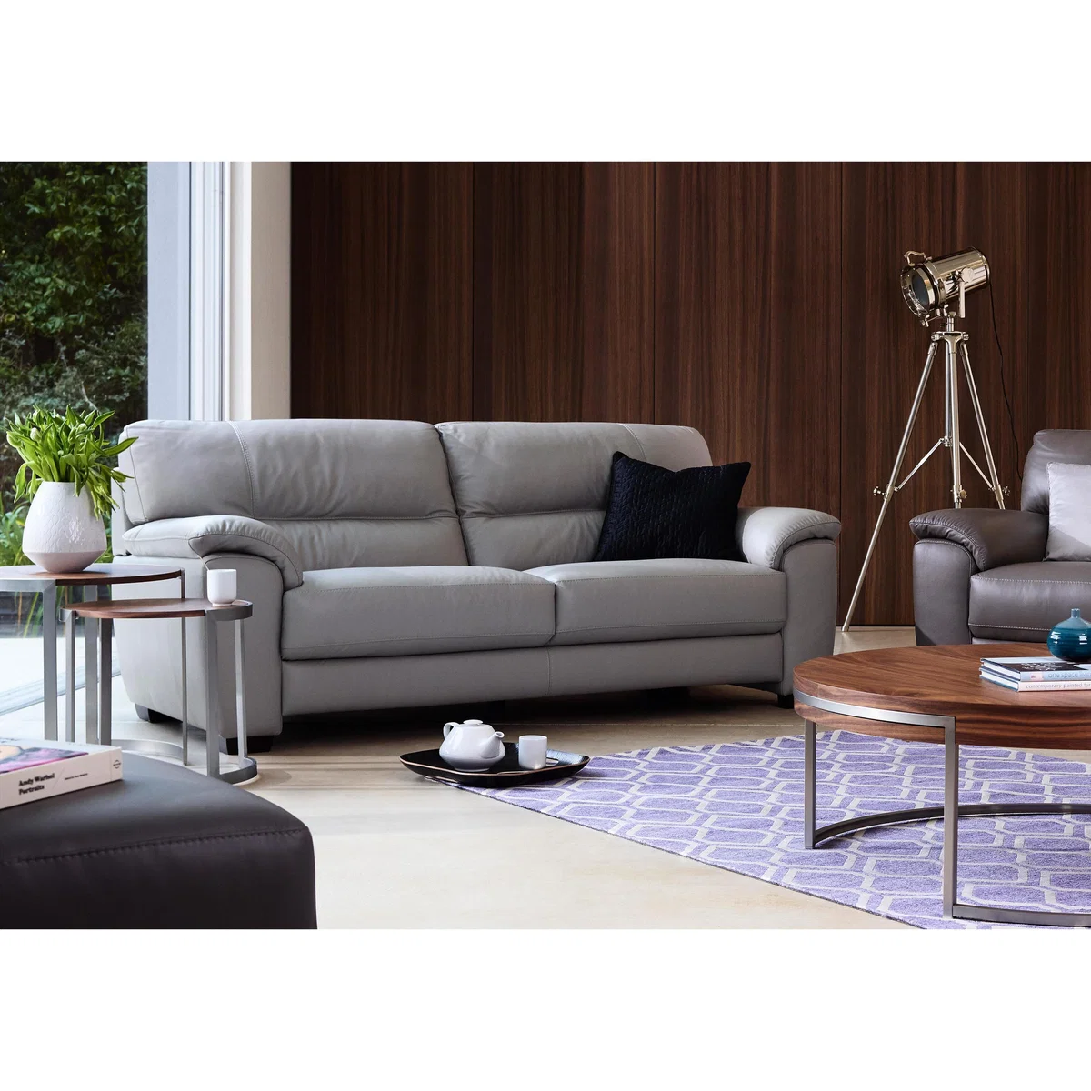 World of Leather - Shades 2 Seater Leather Sofa - Beige – image 2