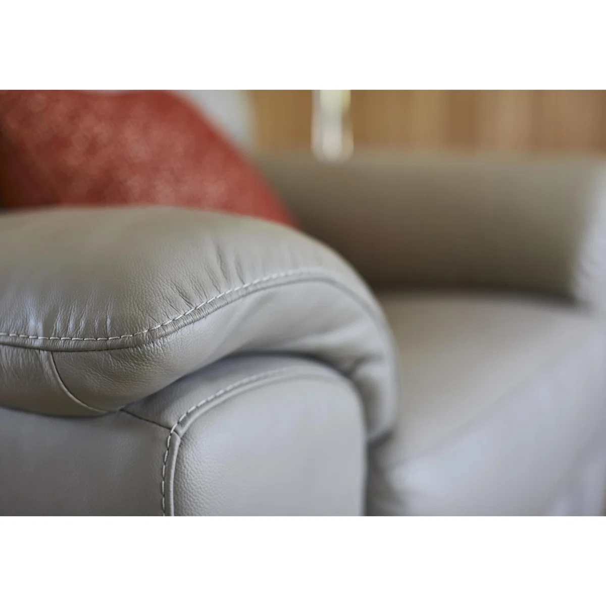 World of Leather - Shades 2 Seater Leather Sofa - Beige – image 4