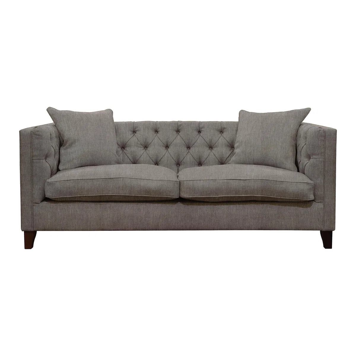 Tetrad - Battersea Midi Fabric Sofa - Grey – image 1