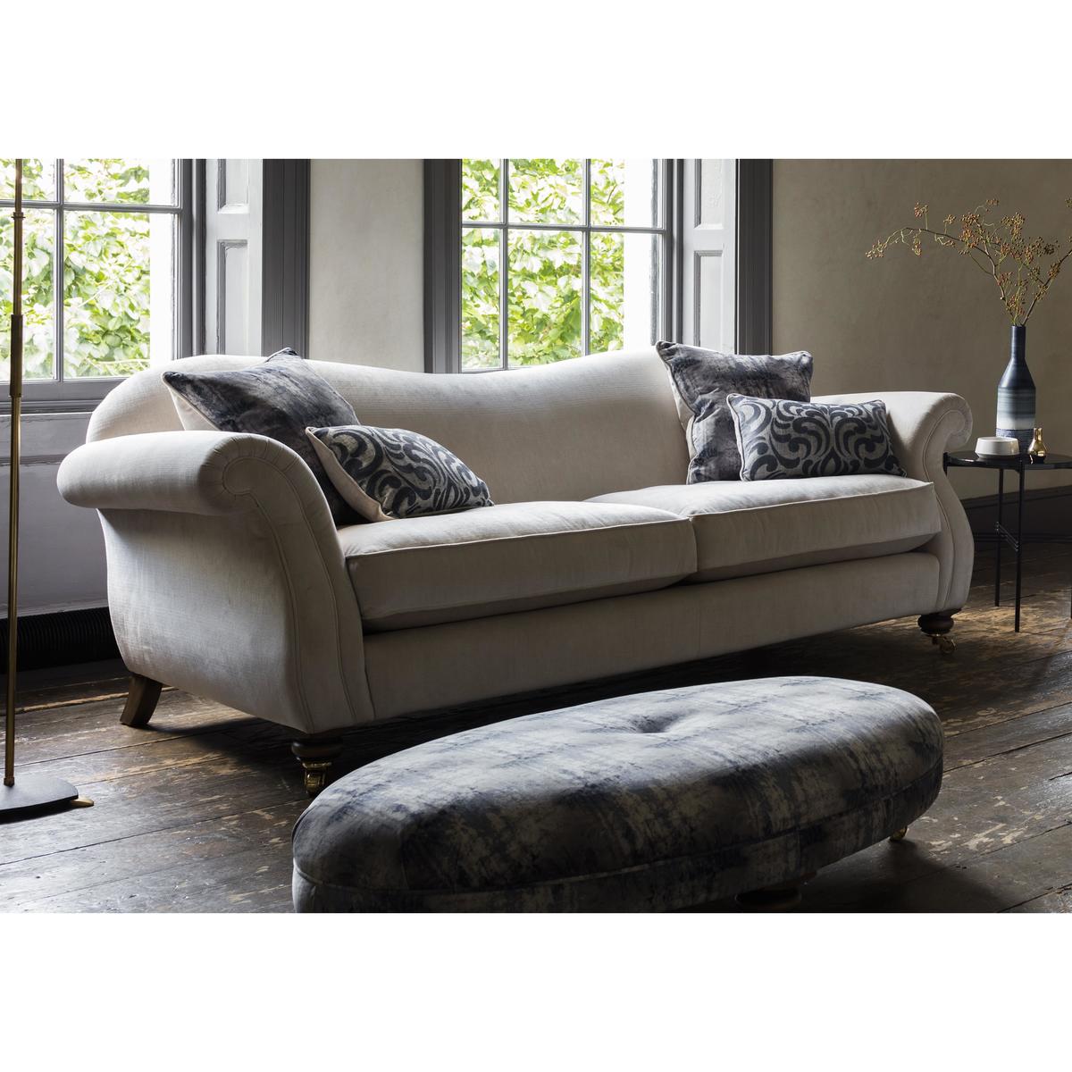Parker Knoll - The Derwent Collection Cavendish 4 Seater Fabric Sofa – image 2