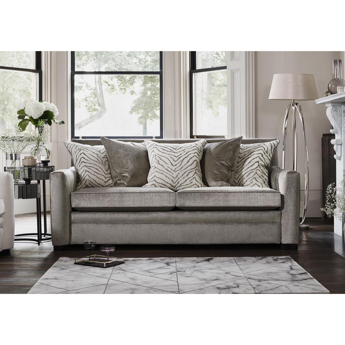 Duresta - The Prestige Collection Bayswater 3 Seater Fabric Pillow Back Sofa – image 2