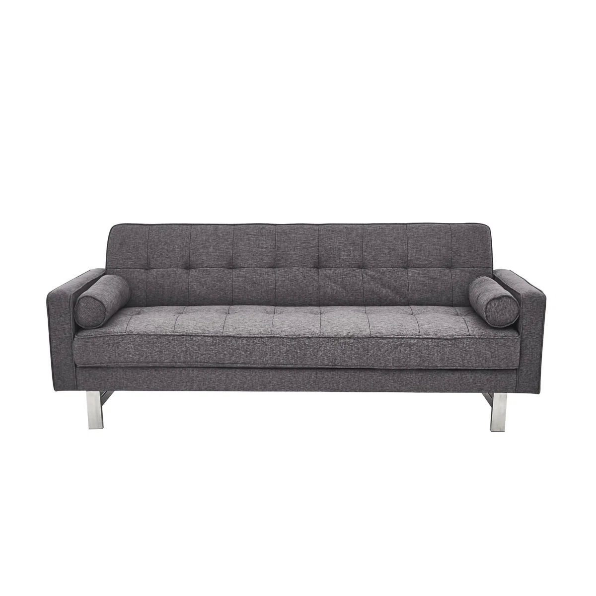 Newman Fabric Sofa Bed - Grey - By Furniture Village – image 3