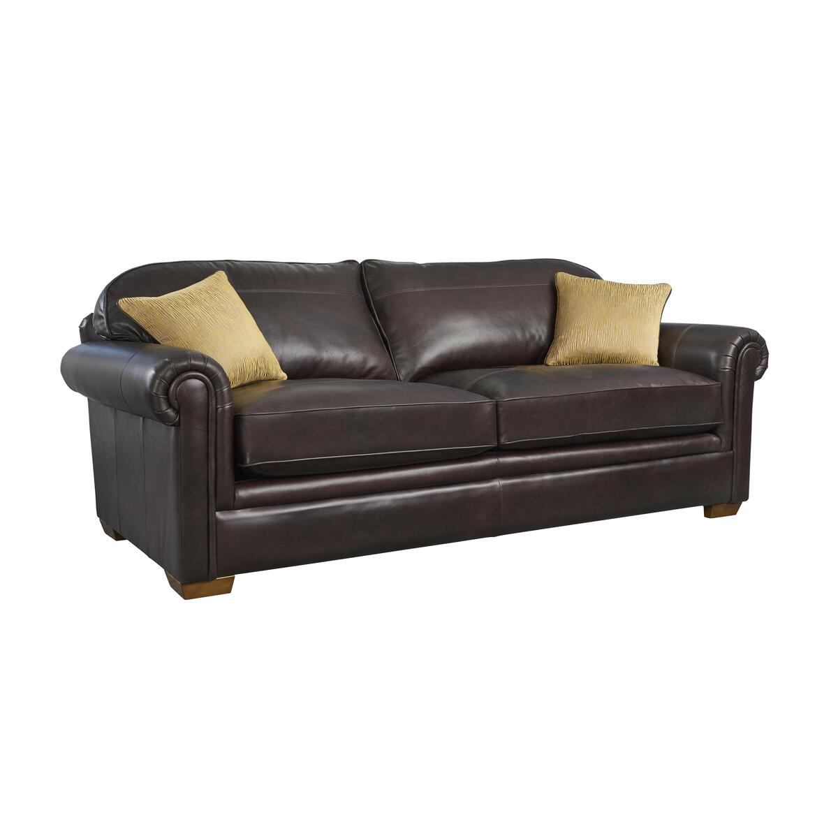 Parker Knoll - The Derwent Collection Eastmoor 4 Seater Leather Sofa – image 3