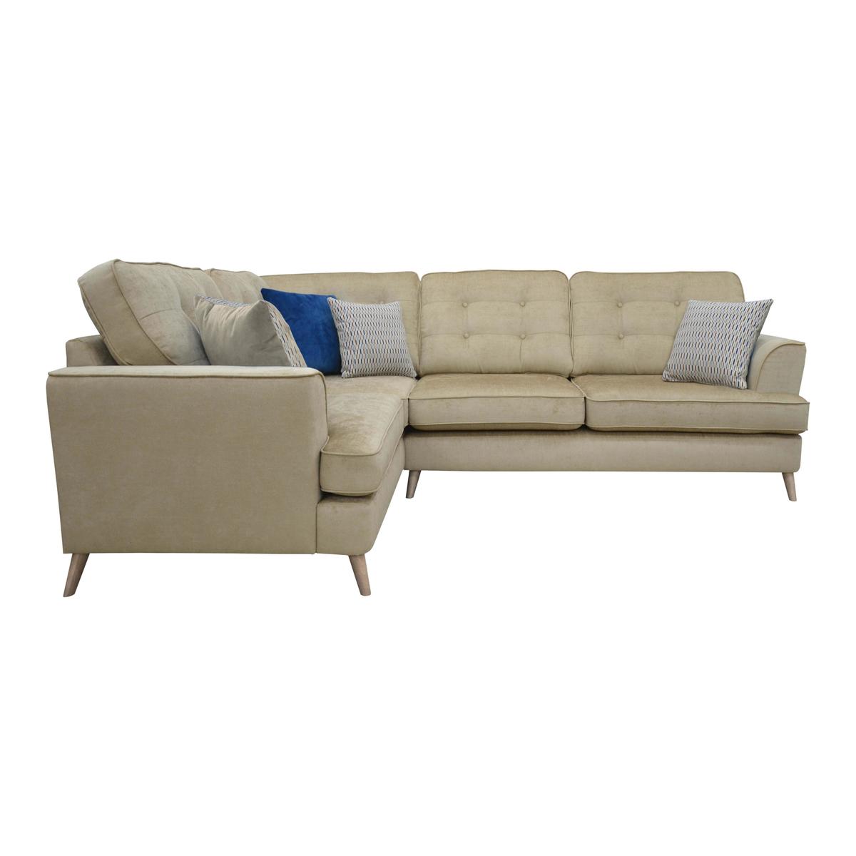 Apres Fabric Corner Sofa - Beige - By Furniture Village – image 2