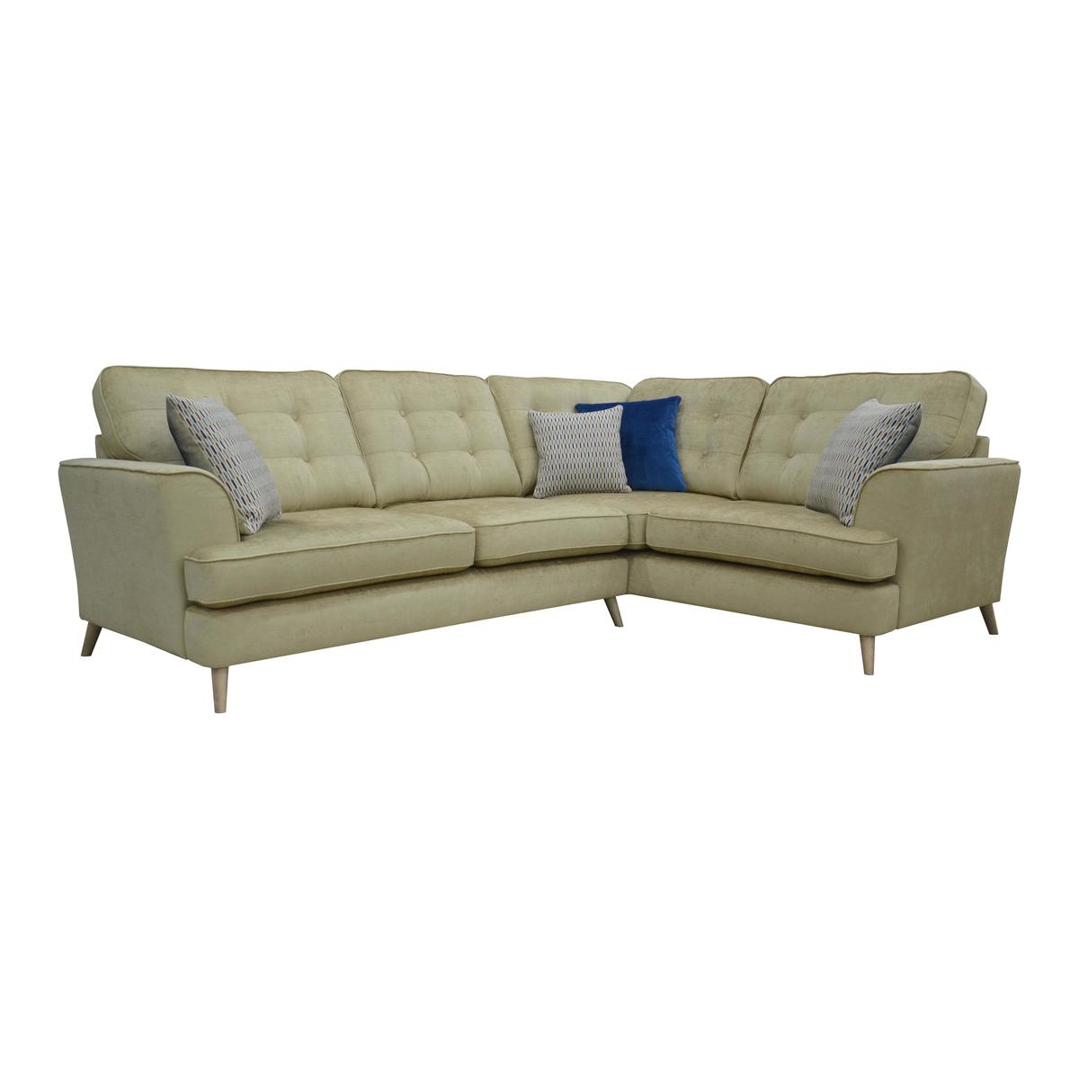 Apres Fabric Corner Sofa - Beige - By Furniture Village – image 1
