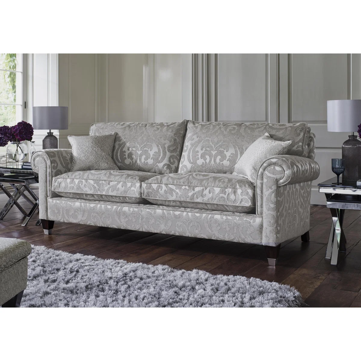 Duresta - The Prestige Collection Kingston 4 Seater Classic Back Fabric Sofa – image 3