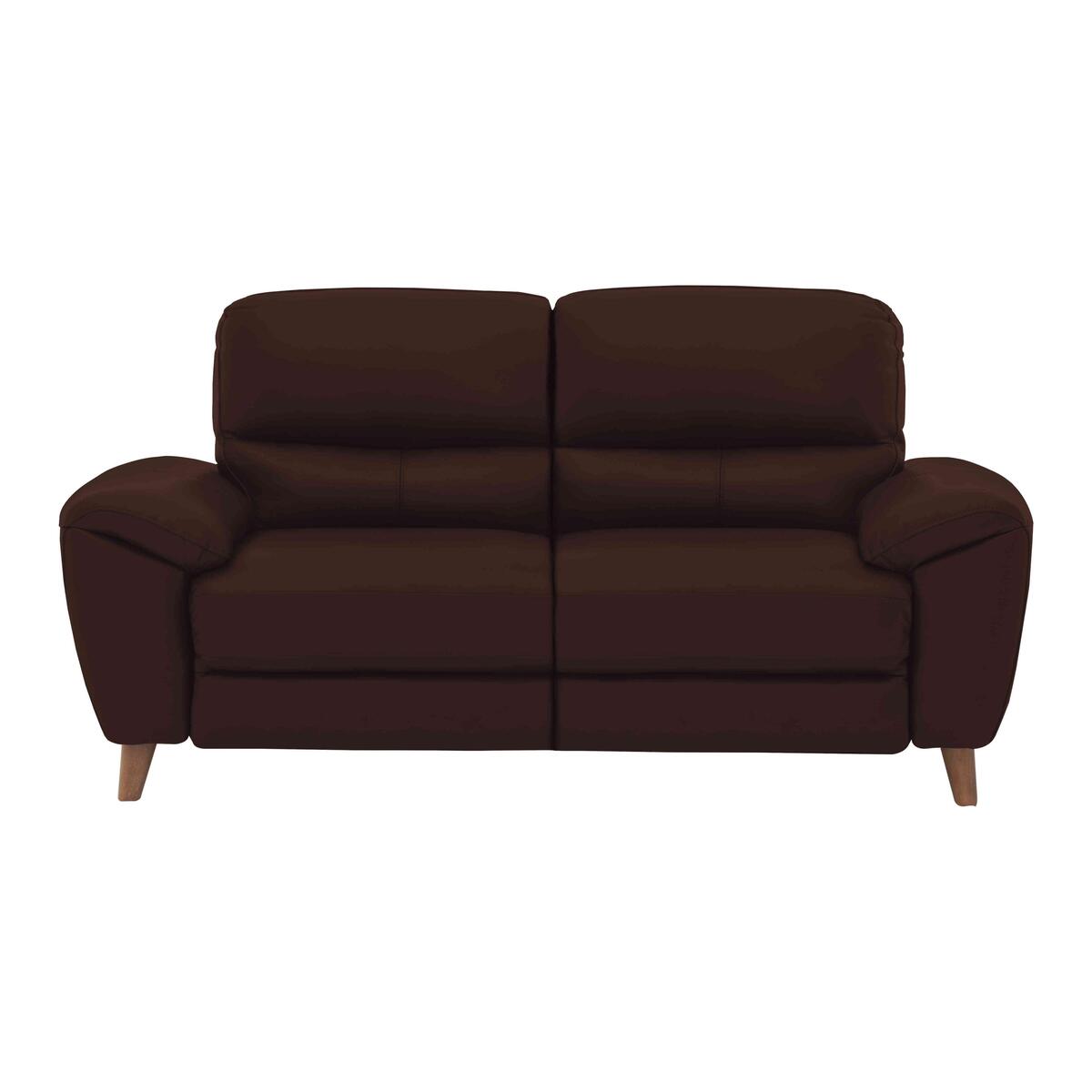 Silverstone 3 Seater Leather Power Recliner Sofa