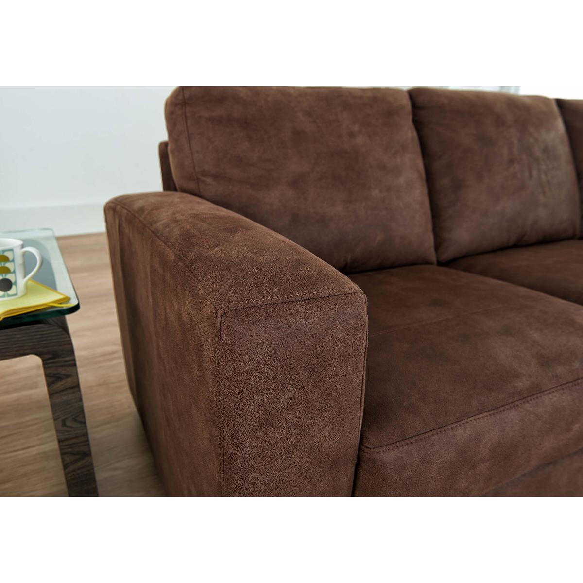 Dante 3 Seater Fabric Sofa - Beige - By Furniture Village – image 5