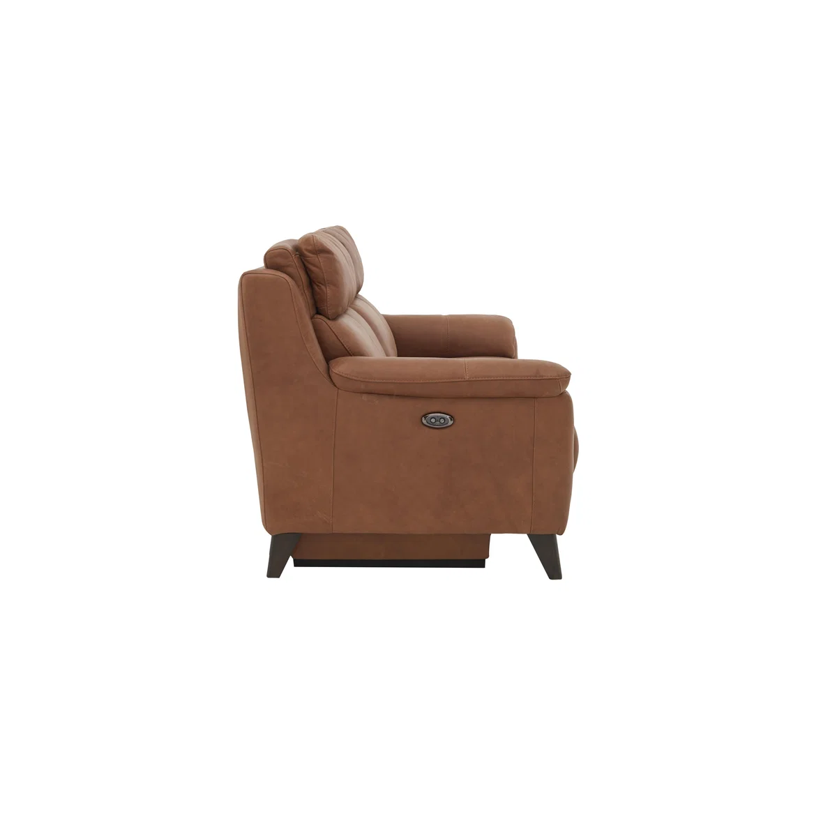 World of Leather - Canyon 2 Seater Leather Power Recliner Sofa - Brown – image 6