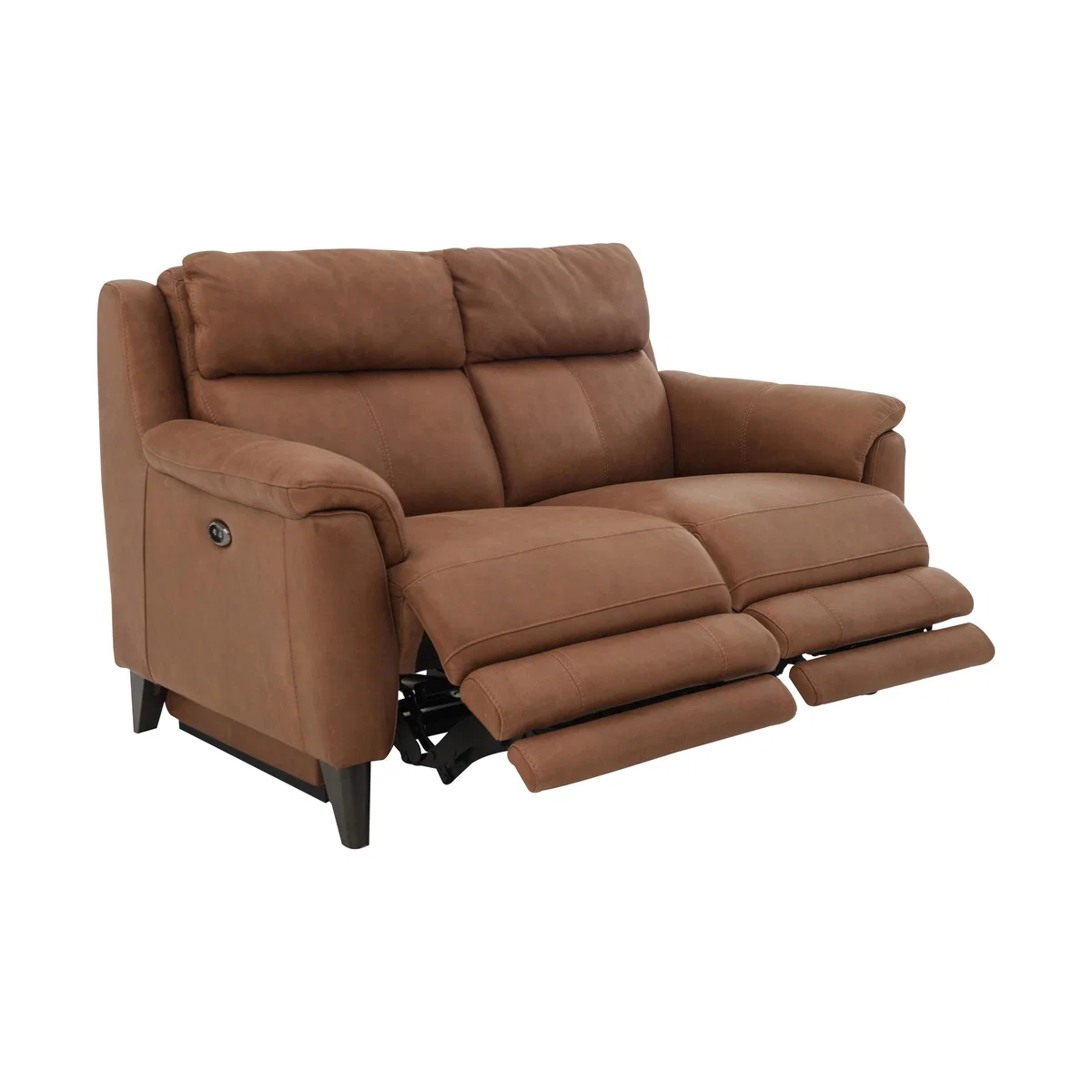 World of Leather - Canyon 2 Seater Leather Power Recliner Sofa - Brown – image 2