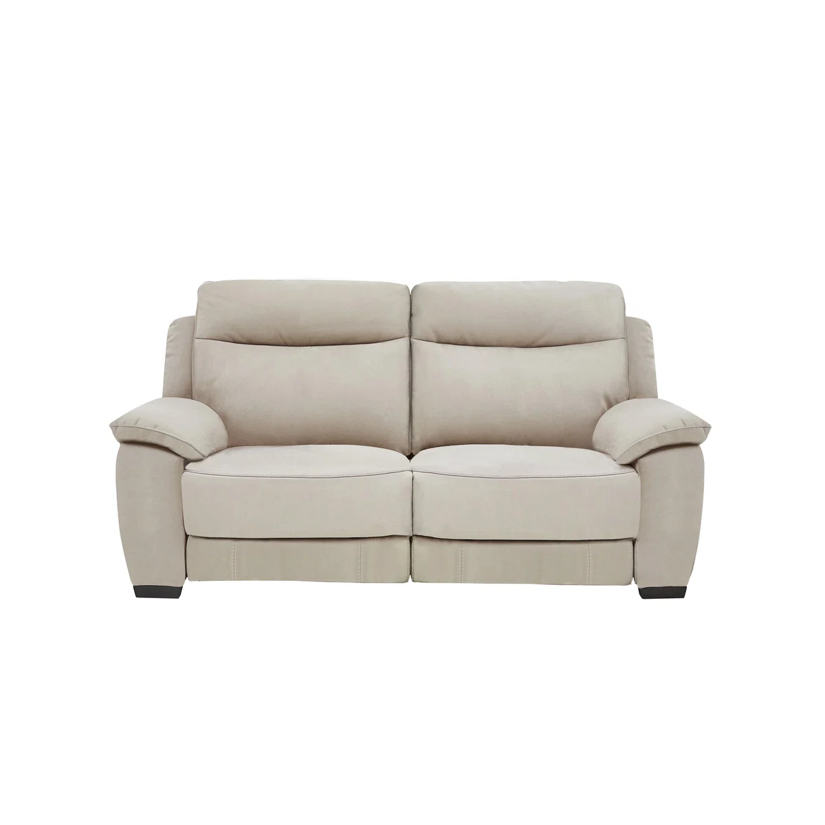 Starlight Express 2 Seater Fabric Recliner Sofa with Power Headrests - Beige - By Furniture Village – image 3