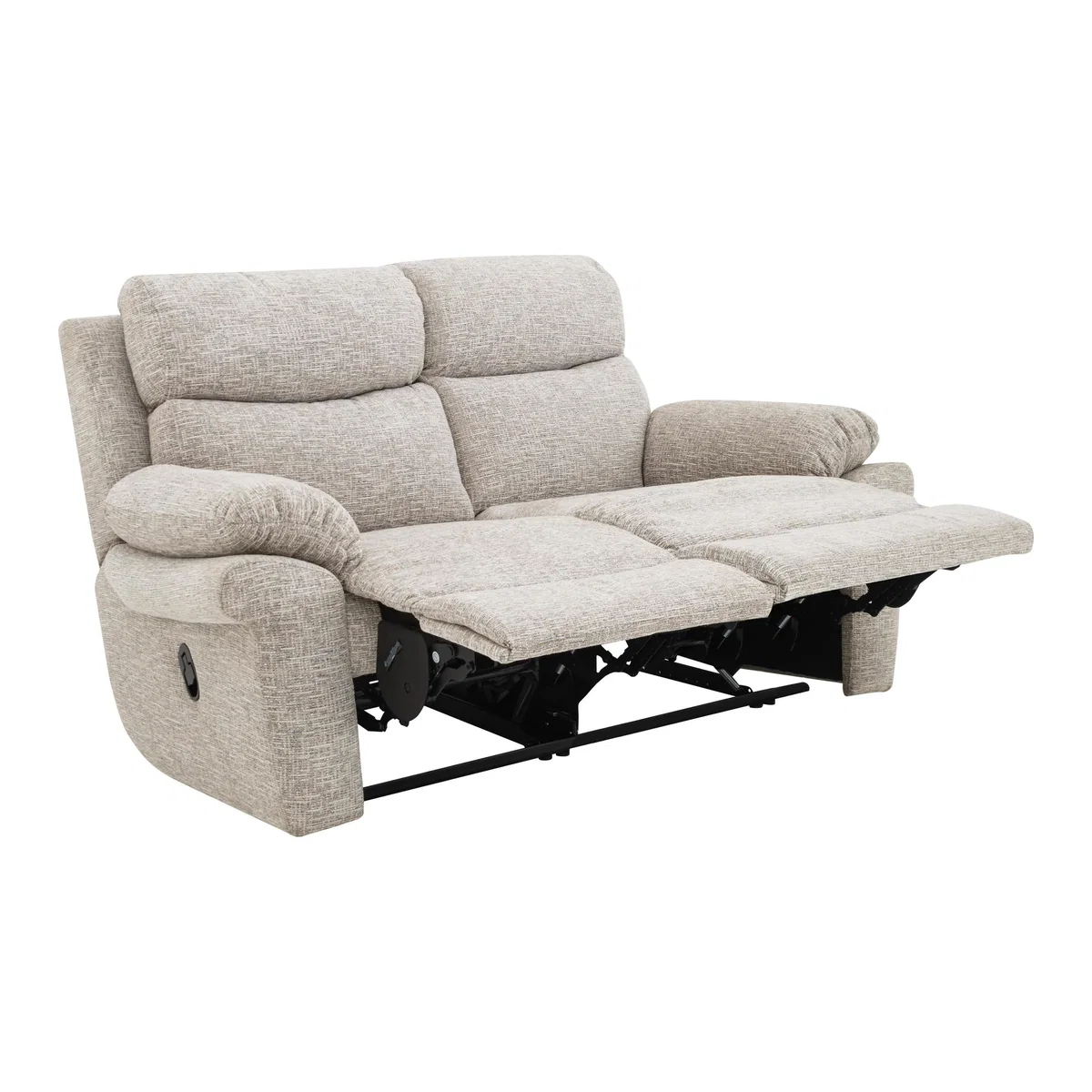 Comfort Story - Verse 2 Seater Fabric Manual Recliner Sofa - Beige – image 2