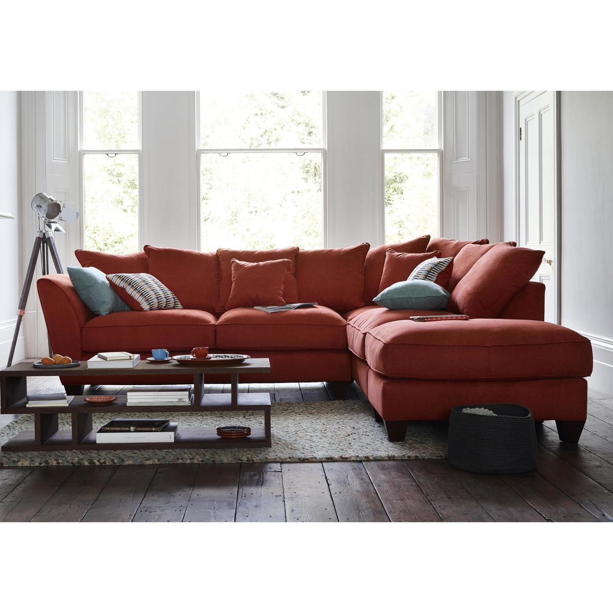 Tangier Pillow Back Fabric Corner Sofa - By Furniture Village – image 2