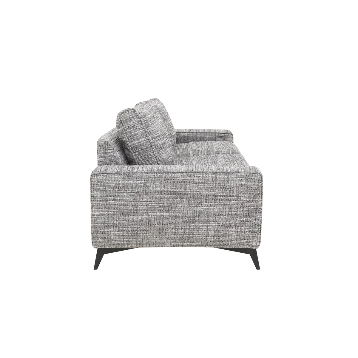 Chic 2 Seater Classic Back Fabric Sofa - Blue - By Furniture Village – image 4
