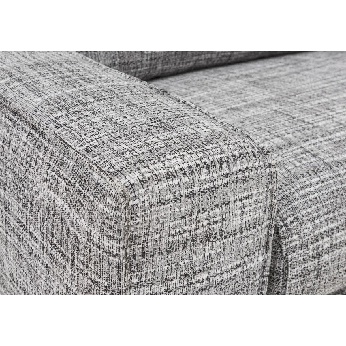 Chic 2 Seater Classic Back Fabric Sofa - Blue - By Furniture Village – image 7