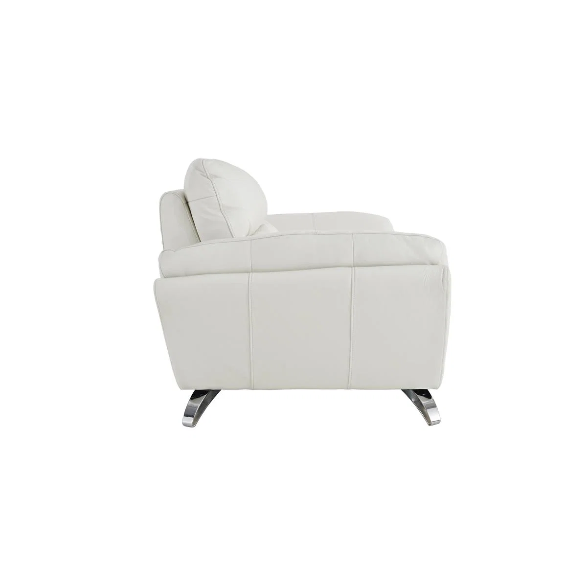 Salvador 3 Seater Leather Sofa - Black - By Furniture Village – image 3