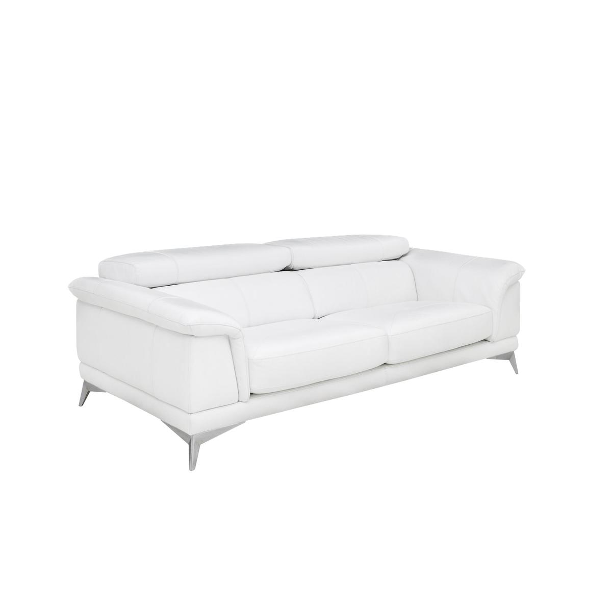 Corium Echo 3 Seater Classic Back Leather Sofa - Beige - By Furniture Village – image 4