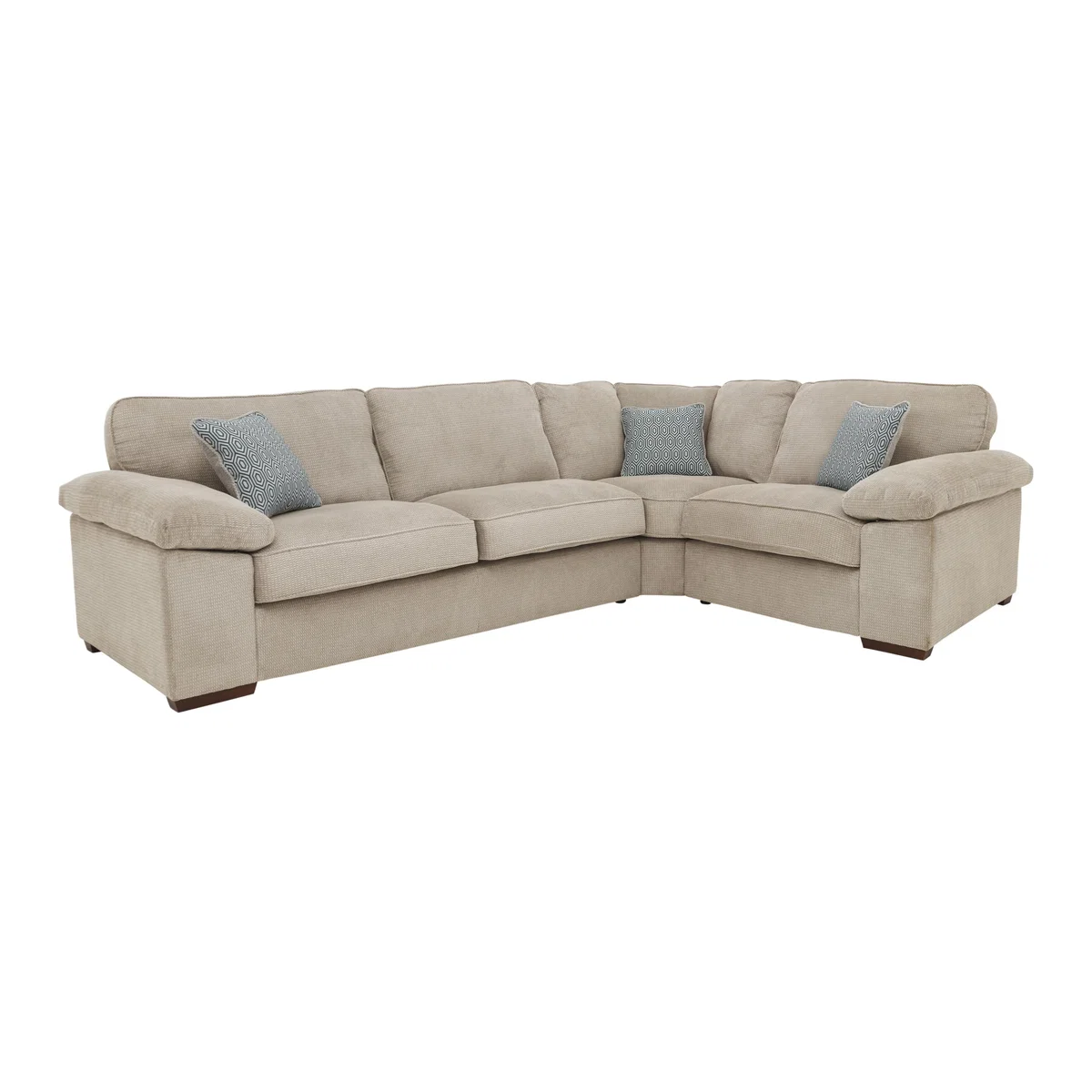 Home Small Fabric Corner Sofa