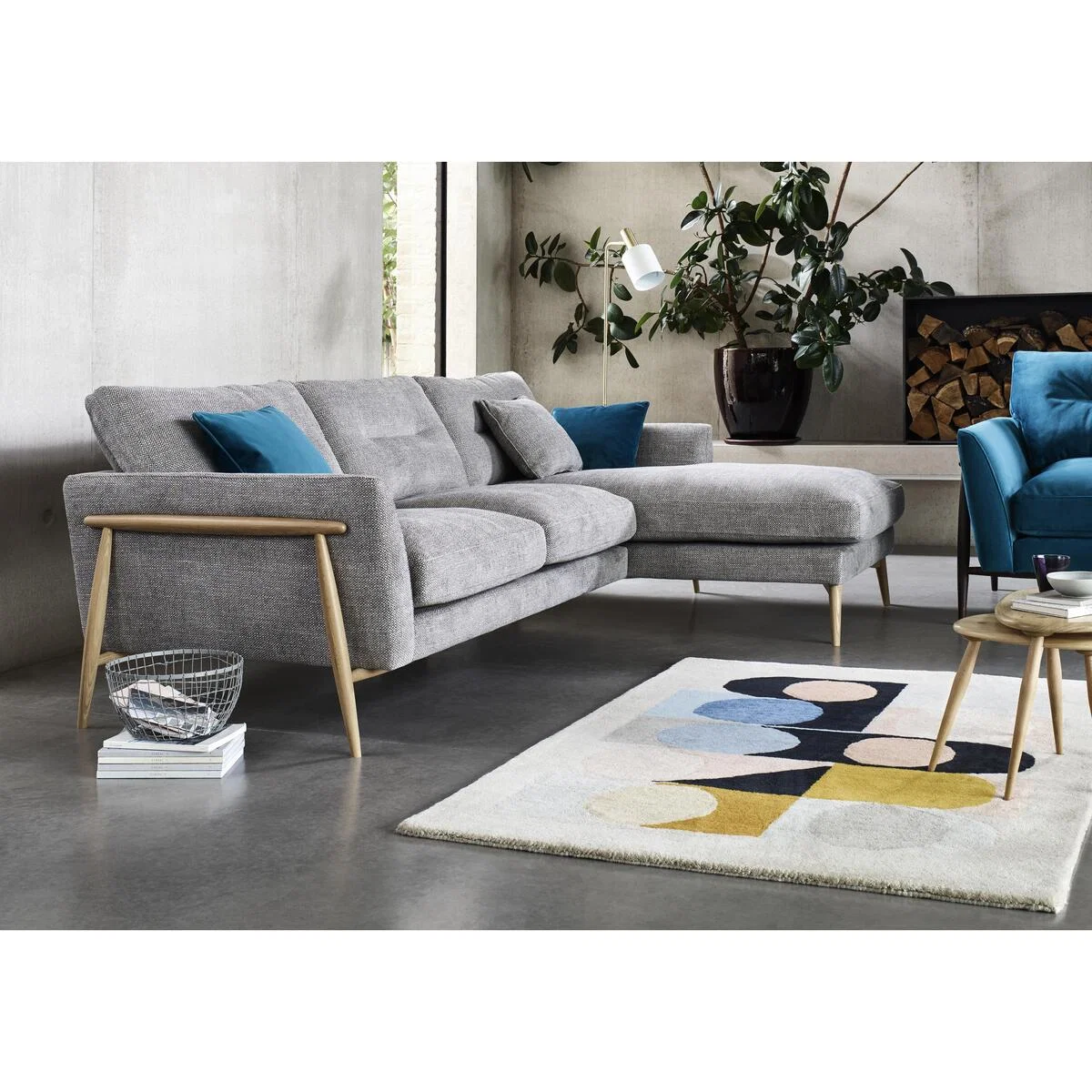 Ercol - Bellaria Right Hand Facing Chaise Sofa – image 3
