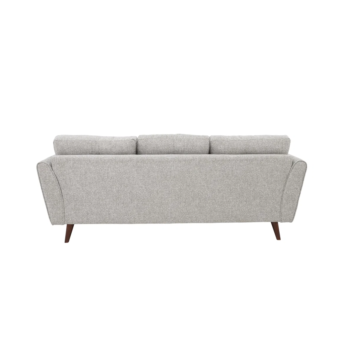 Connection 4 Seater Classic Back Fabric Sofa - Beige – image 4