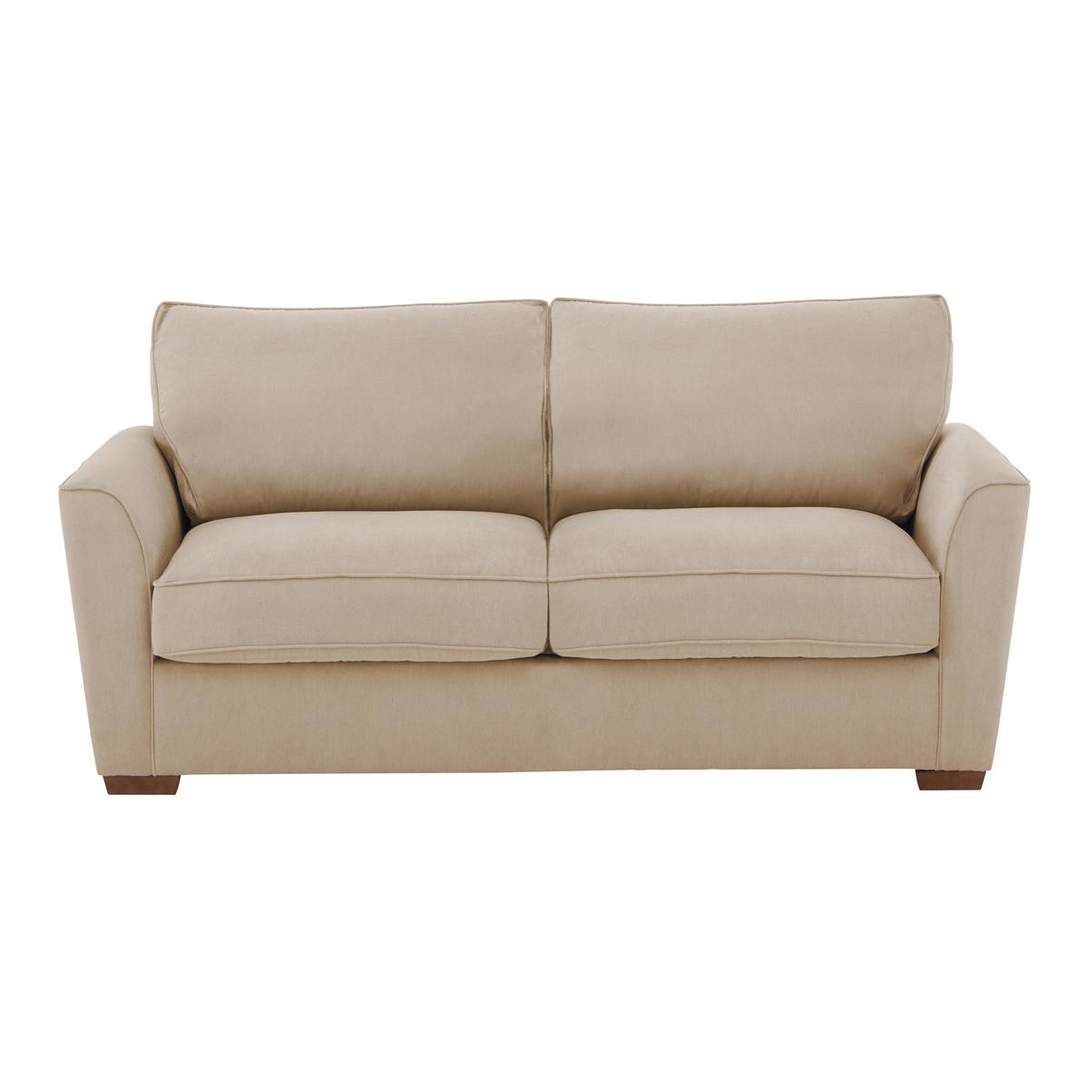 The Weekender Collection Fable 3 Seater Fabric Sofa Bed - Cream - By Furniture Village – image 1