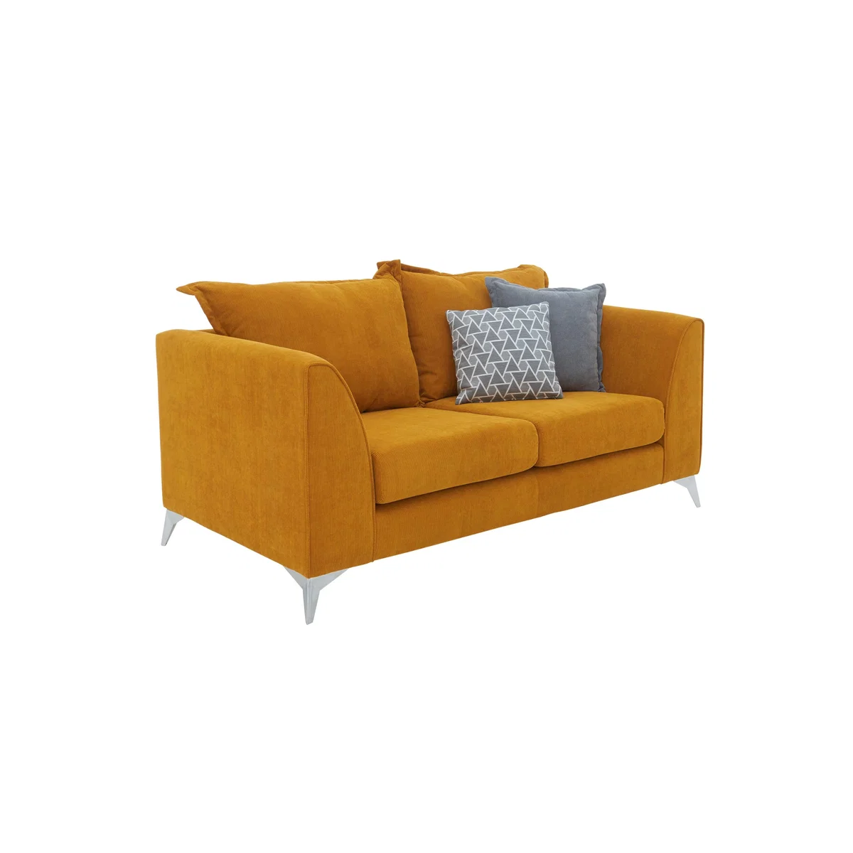 Lolly 2 Seater Fabric Sofa - Blue - By Furniture Village – image 5