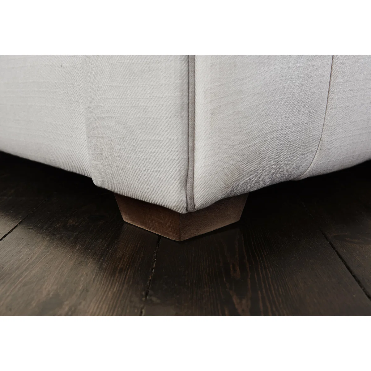 Kamille 2 Seater Fabric Classic Back Sofa - White - By Furniture Village – image 4