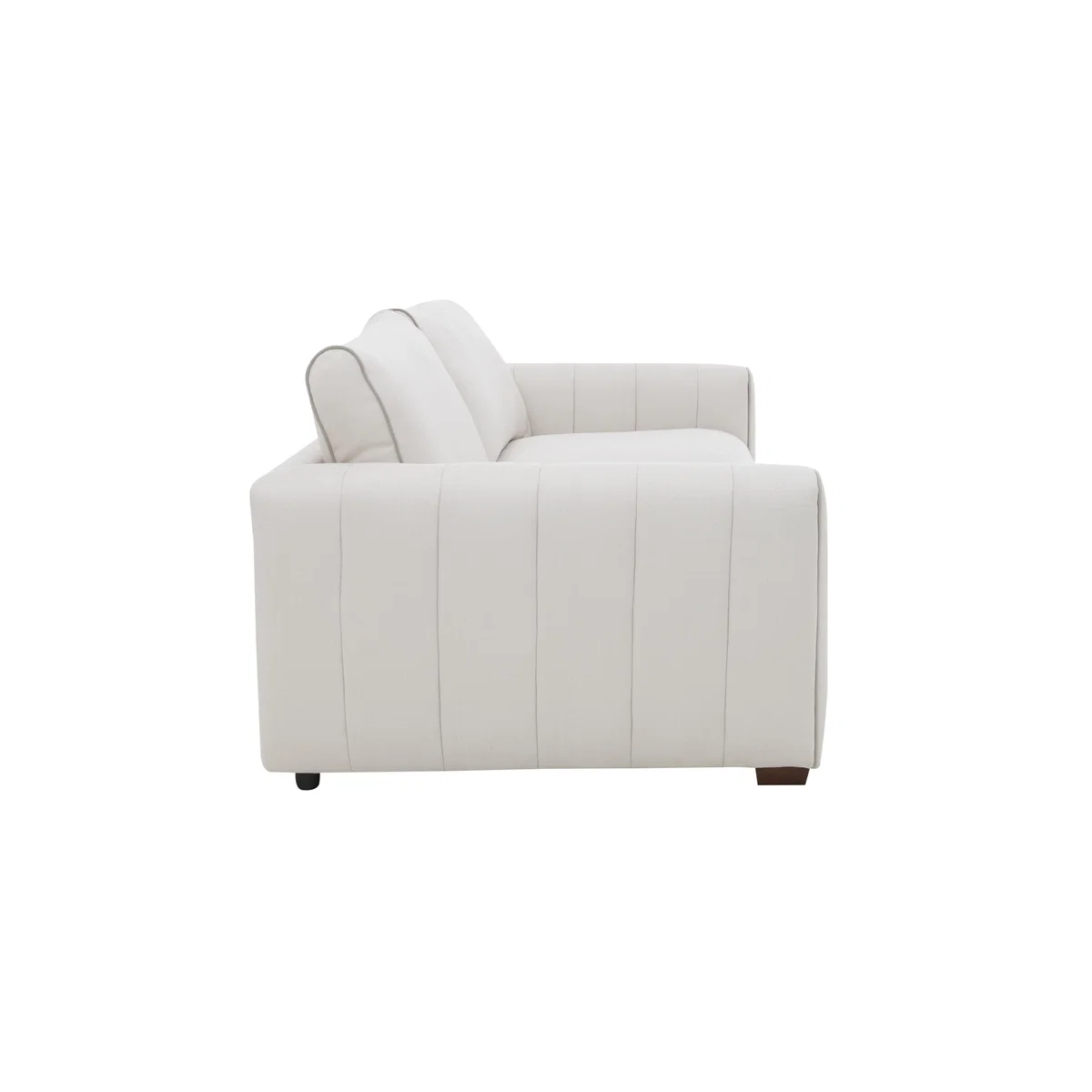 Kamille 2 Seater Fabric Classic Back Sofa - White - By Furniture Village – image 5
