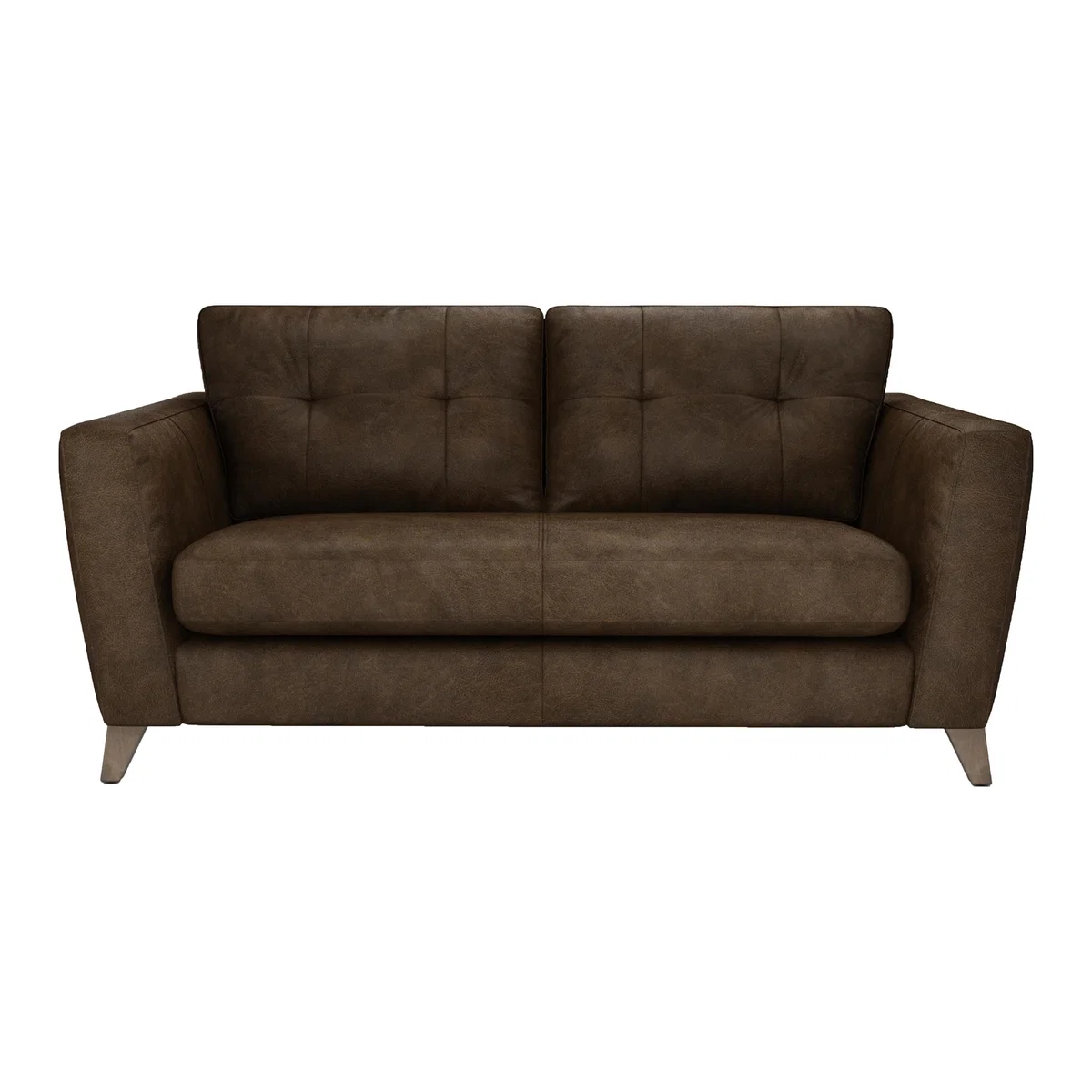 The Lounge Co. - Hermione 2.5 Seater Leather Sofa - Brown – image 1