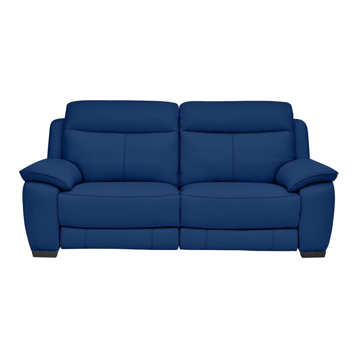World of Leather - Starlight Express 3 Seater Leather Recliner Sofa with Power Headrests – image 1