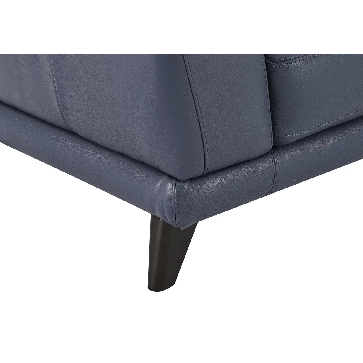 World of Leather - Pacific 2 Seater Leather Sofa - Black – image 8