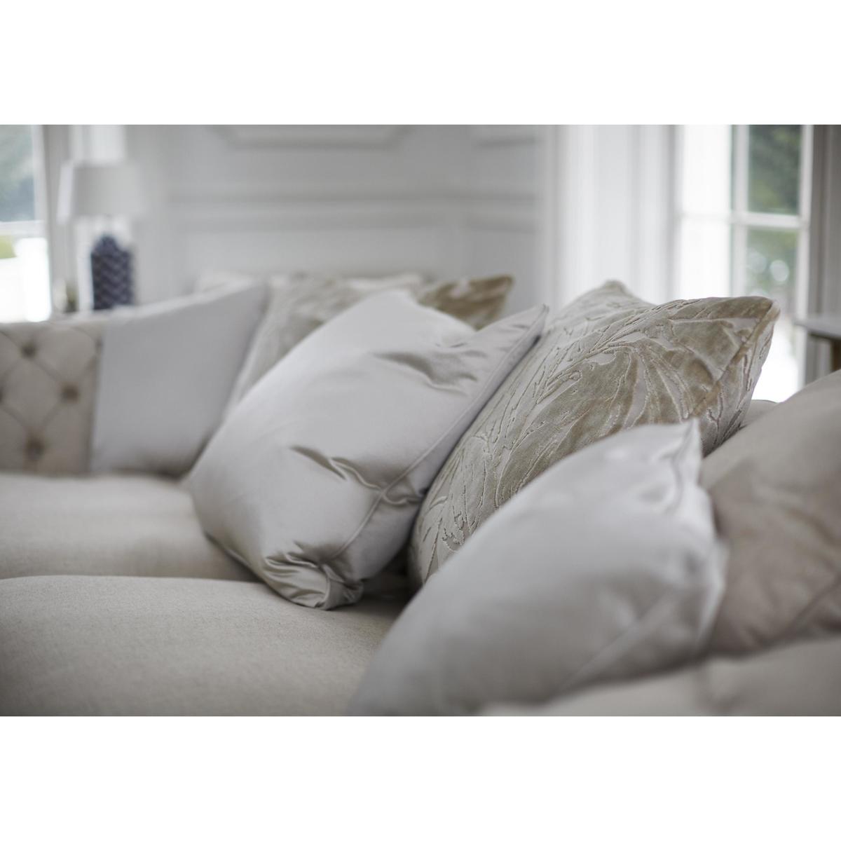 Lanesborough 2 Seater Pillow Back Fabric Sofa - Beige - By Furniture Village – image 4