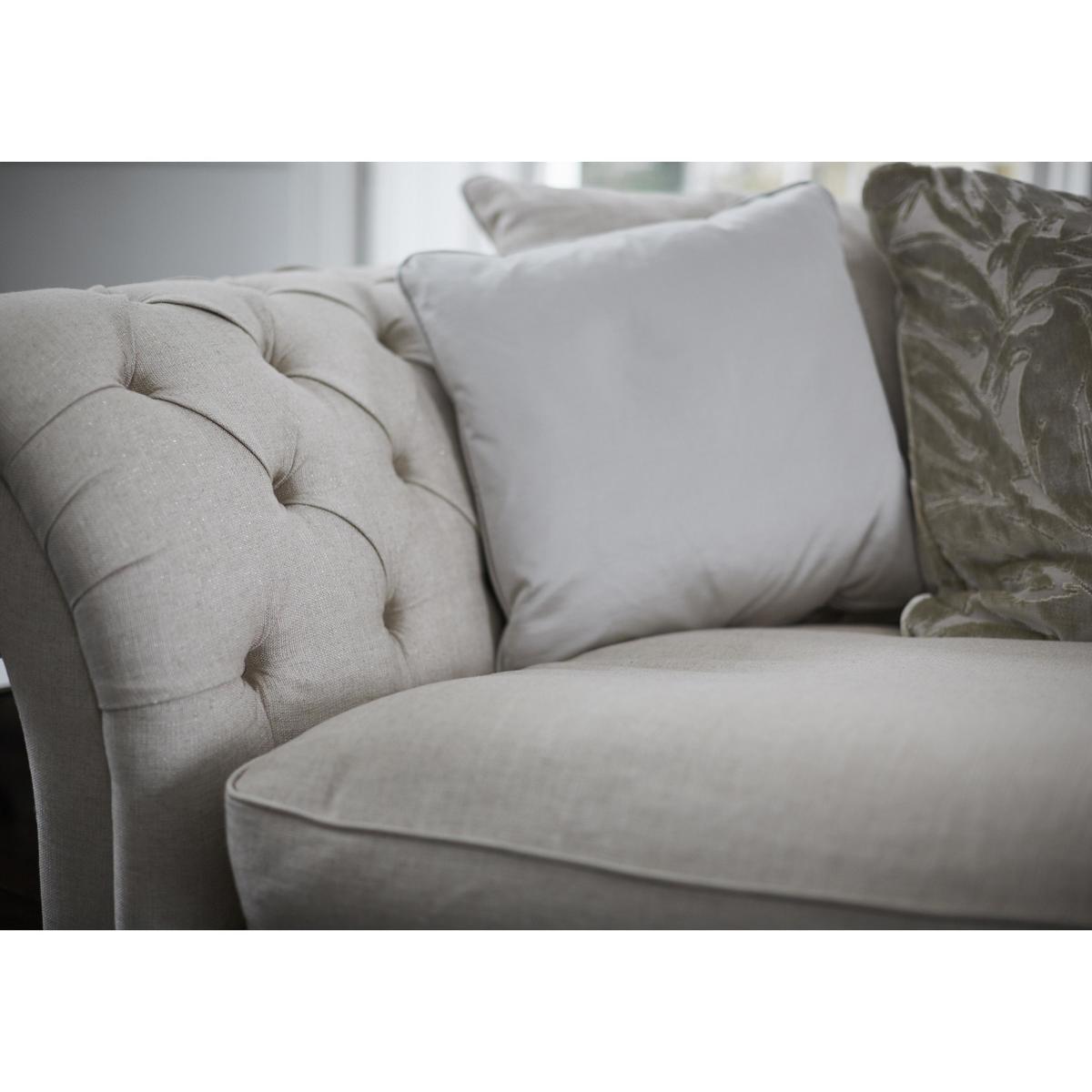 Lanesborough 2 Seater Pillow Back Fabric Sofa - Beige - By Furniture Village – image 5