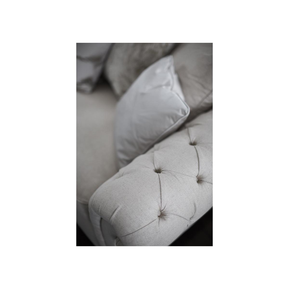 Lanesborough 2 Seater Pillow Back Fabric Sofa - Beige - By Furniture Village – image 8