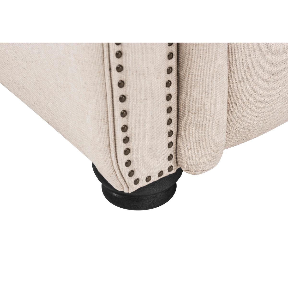 Lanesborough 2 Seater Pillow Back Fabric Sofa - Beige - By Furniture Village – image 9