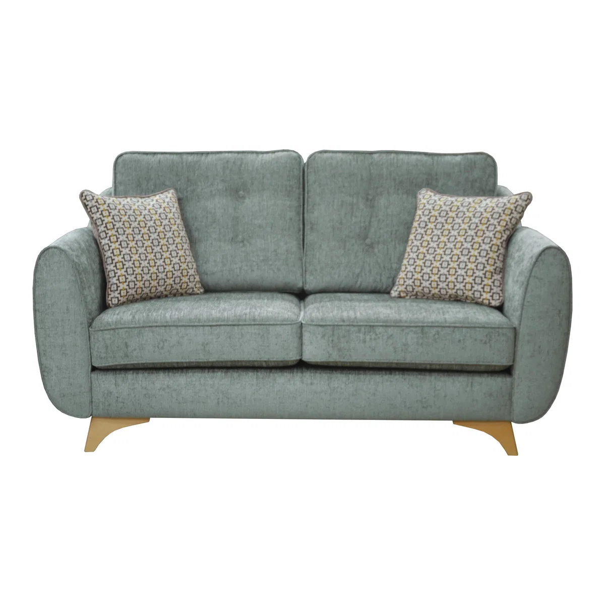 Kandi 2 Seater Fabric Sofa - Blue - By Furniture Village – image 1