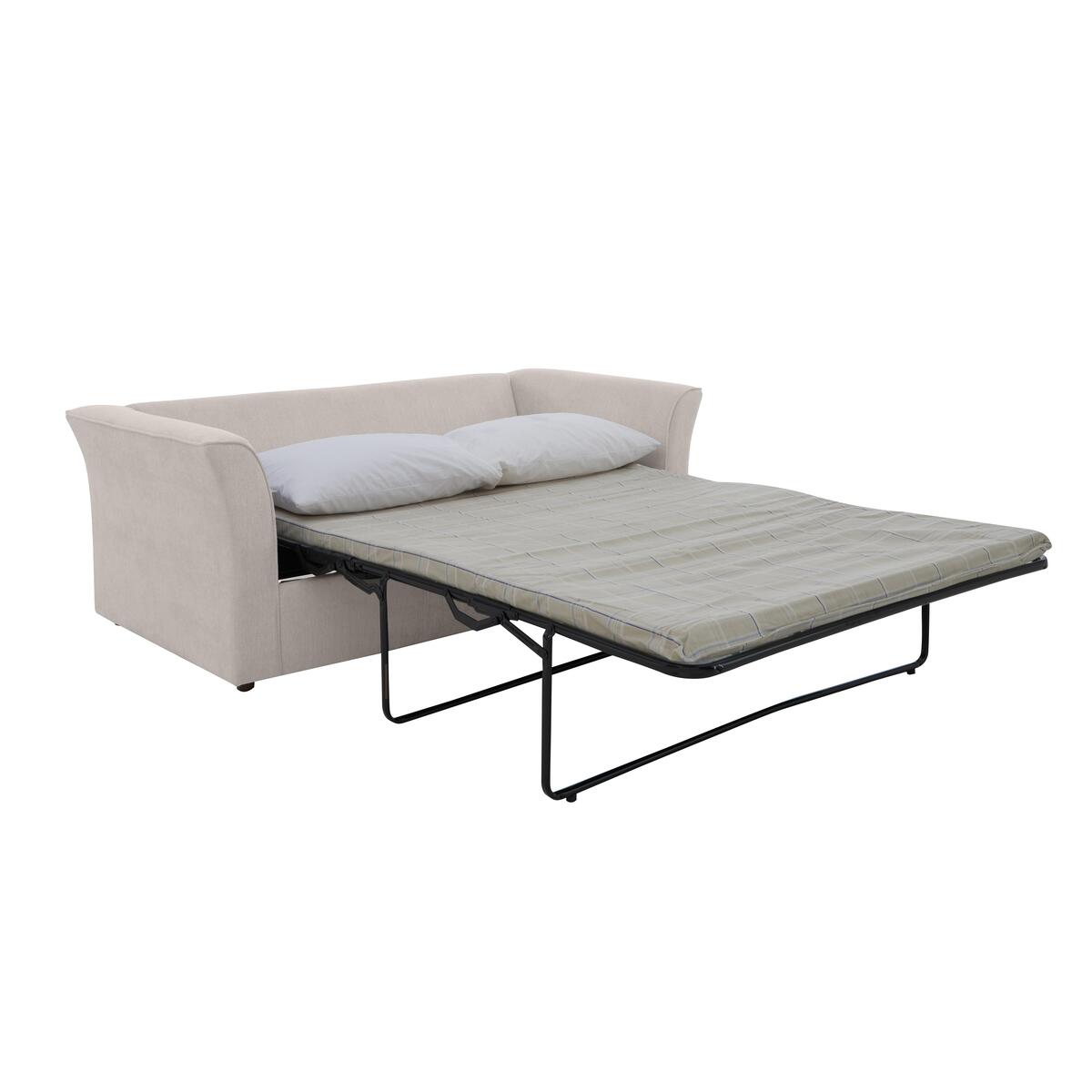 Mimi 3 Seater Fabric Sofa Bed - Grey – image 8