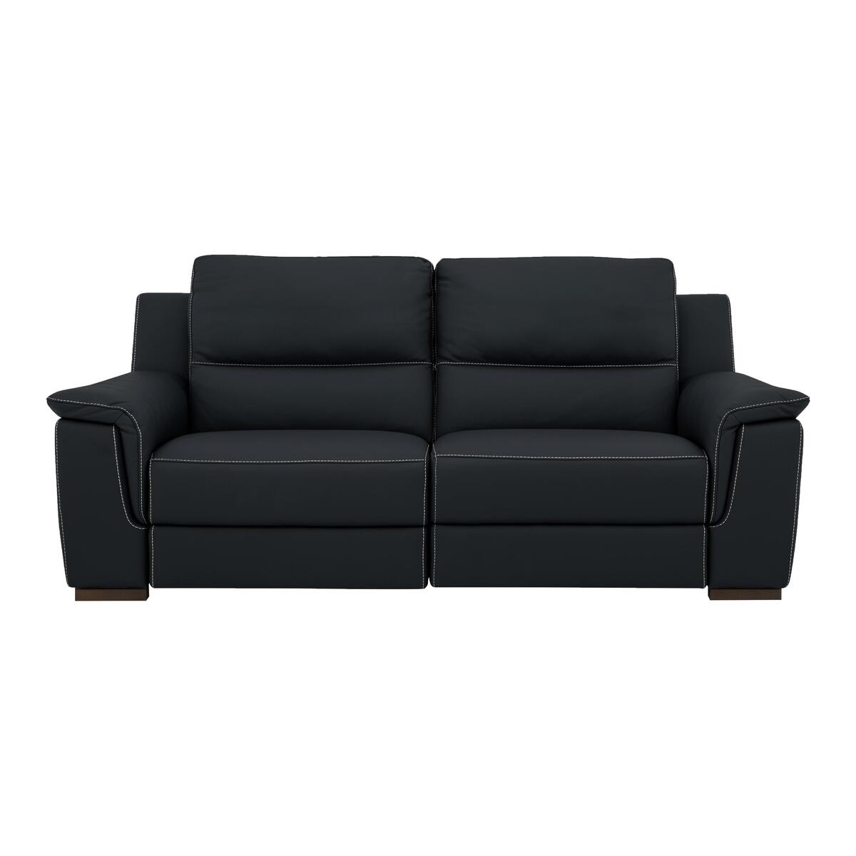 Nicoletti - Alto 3 Seater Leather Sofa - Blue