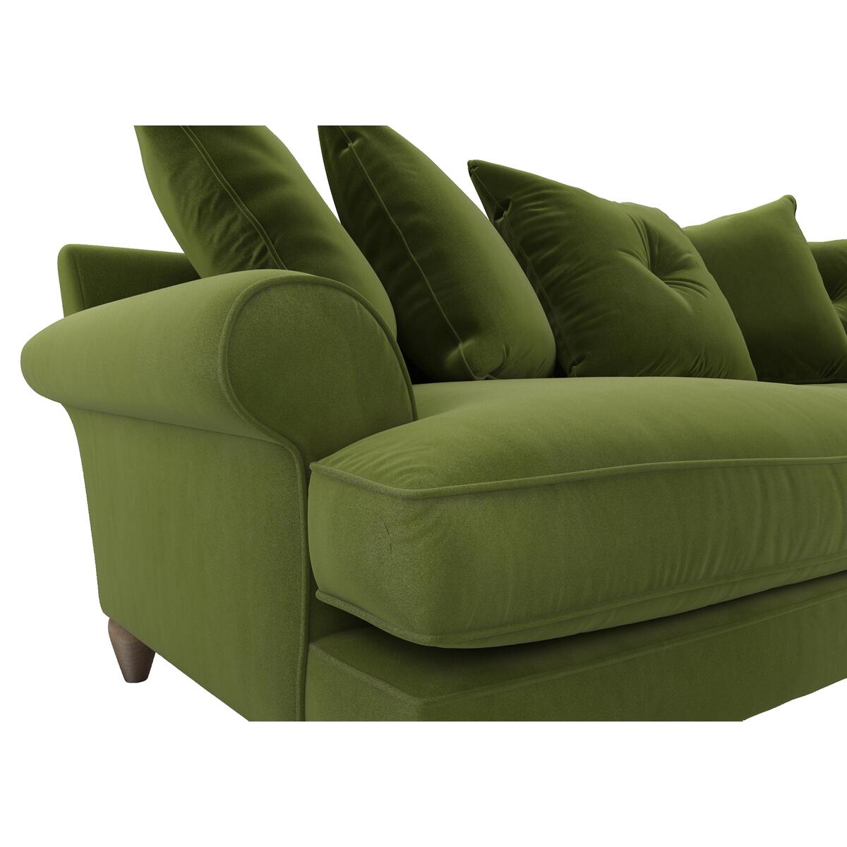 The Lounge Co. - Bronwyn 4 Seater Fabric Scatter Back Sofa - Grey – image 3