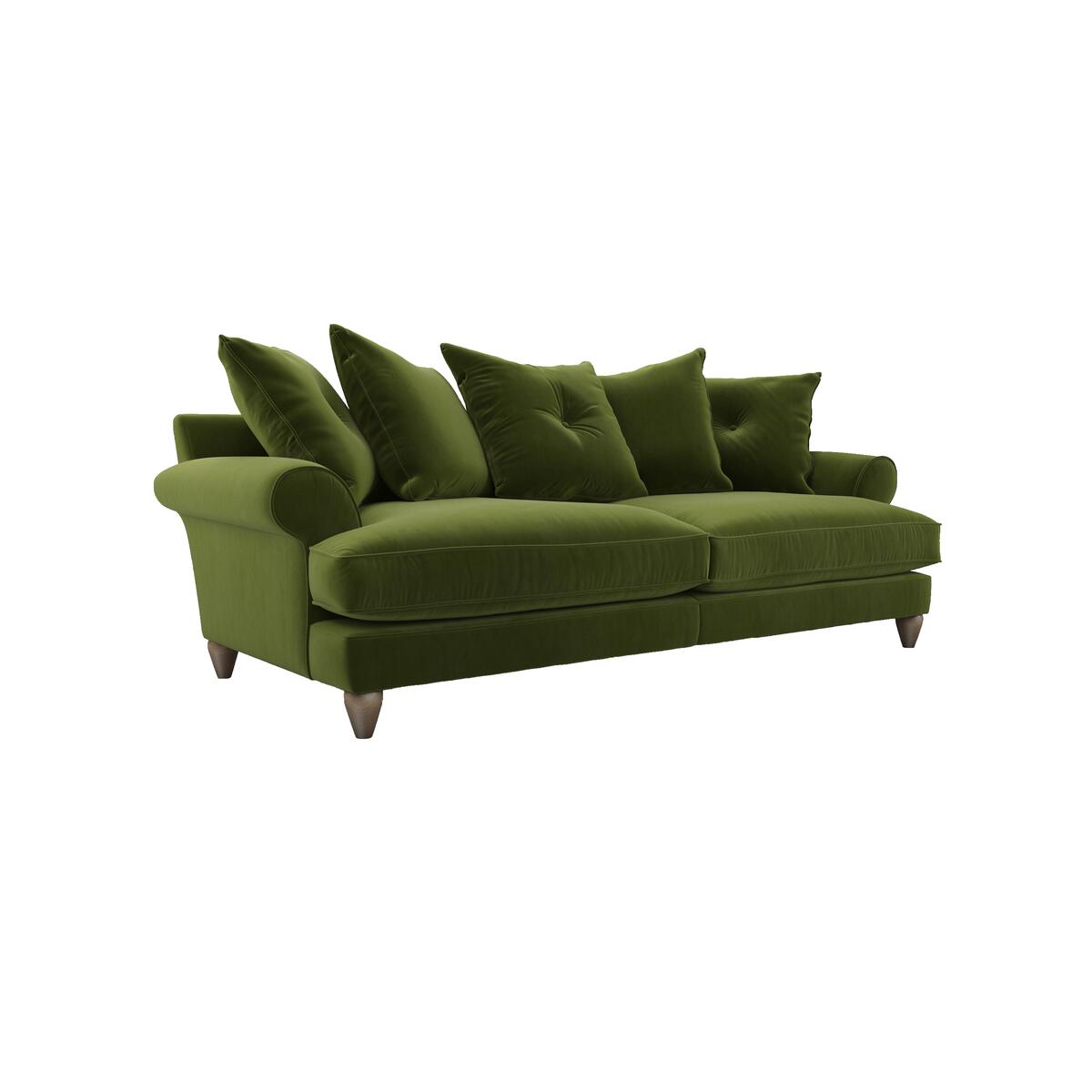 The Lounge Co. - Bronwyn 4 Seater Fabric Scatter Back Sofa - Grey – image 5