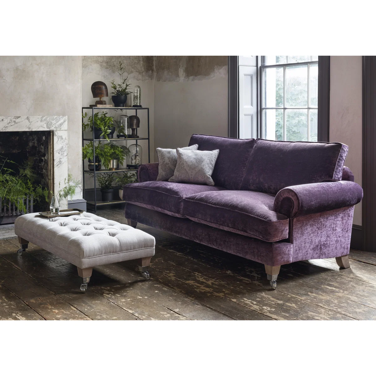 Parker Knoll - The Derwent Collection Bradwell 2 Seater Fabric Sofa – image 2