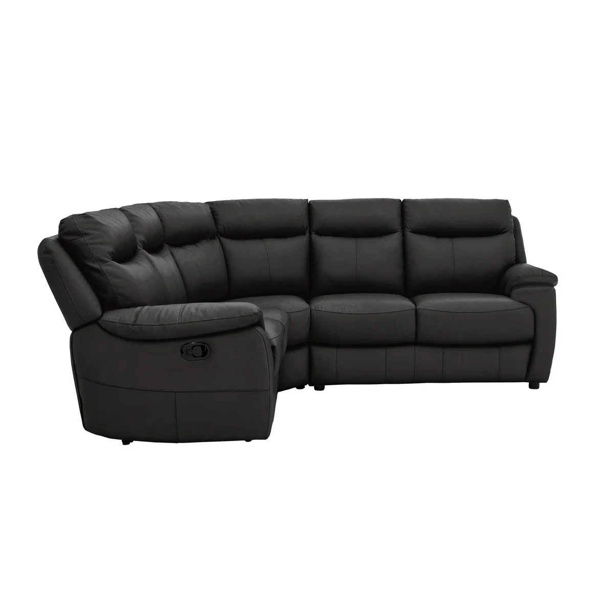 World of Leather - Touch Leather Corner Sofa - Beige – image 2