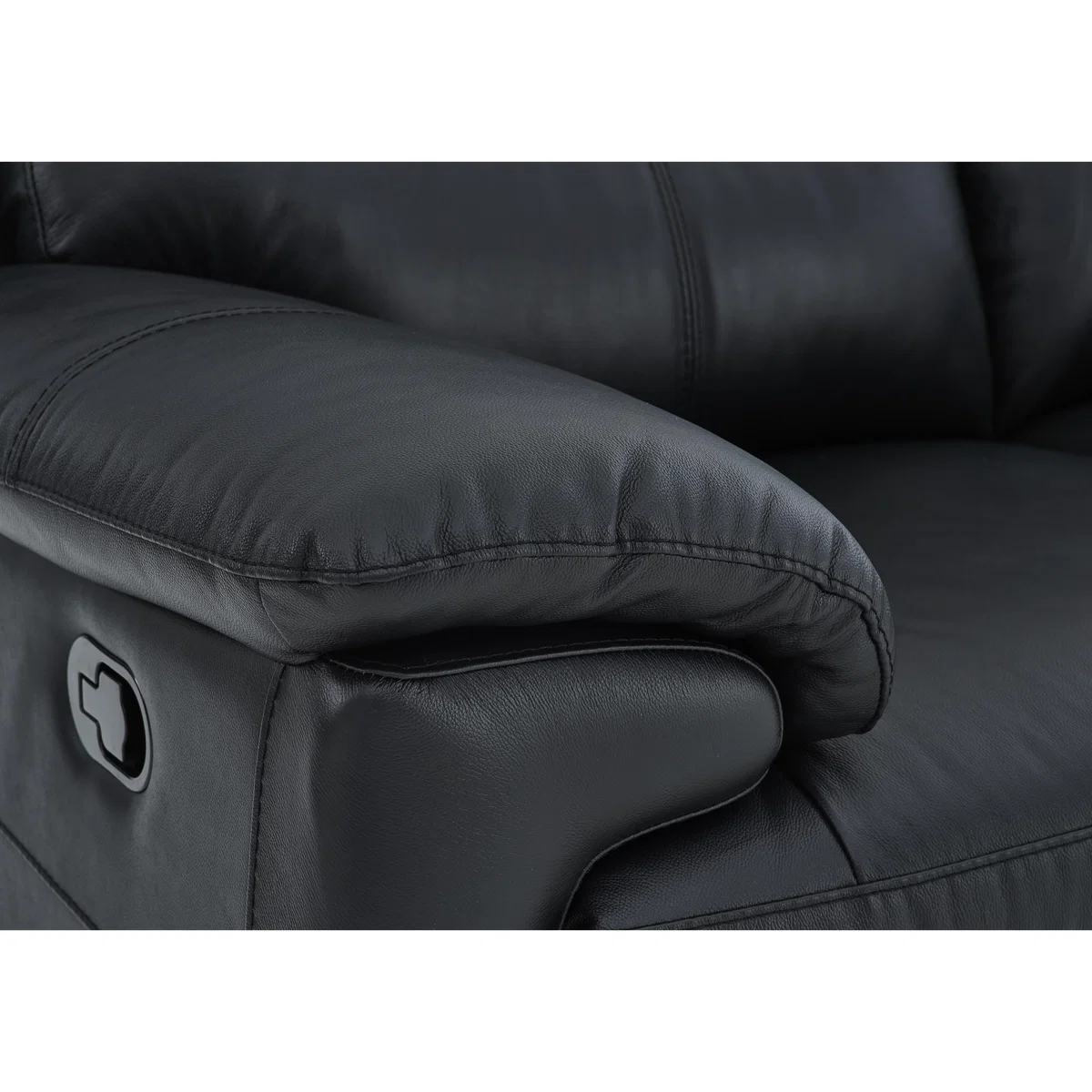 World of Leather - Touch Leather Corner Sofa - Beige – image 3