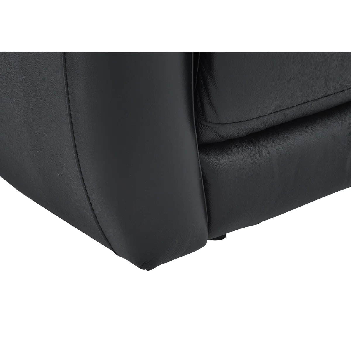 World of Leather - Touch Leather Corner Sofa - Beige – image 4