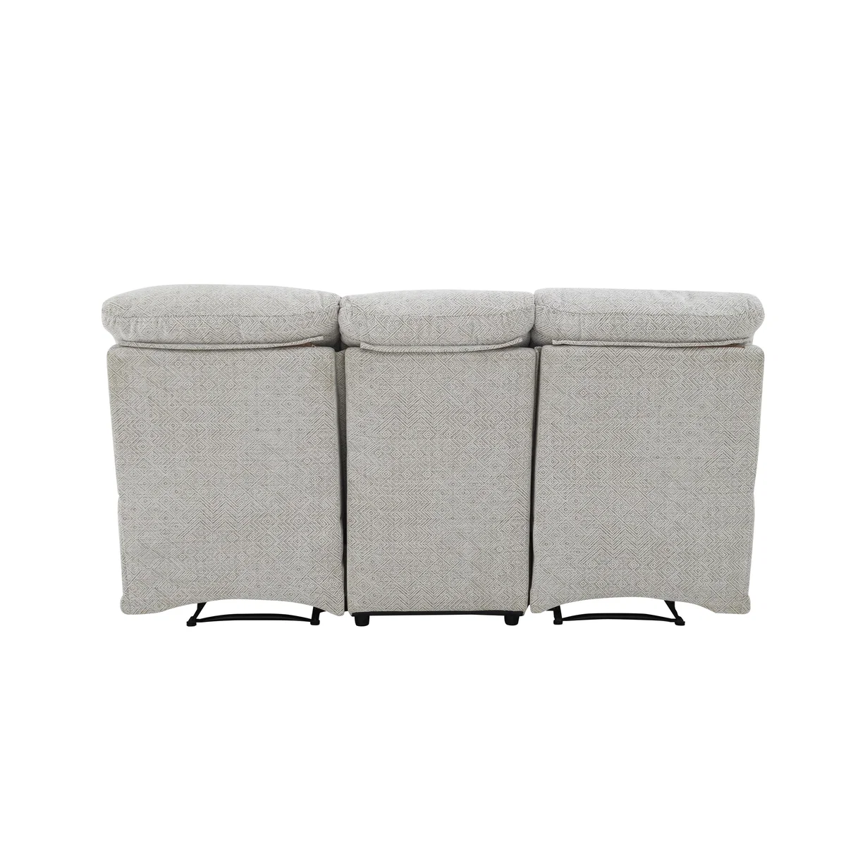 G Plan - Malvern 3 Seater Fabric Manual Recliner Sofa - Grey – image 8