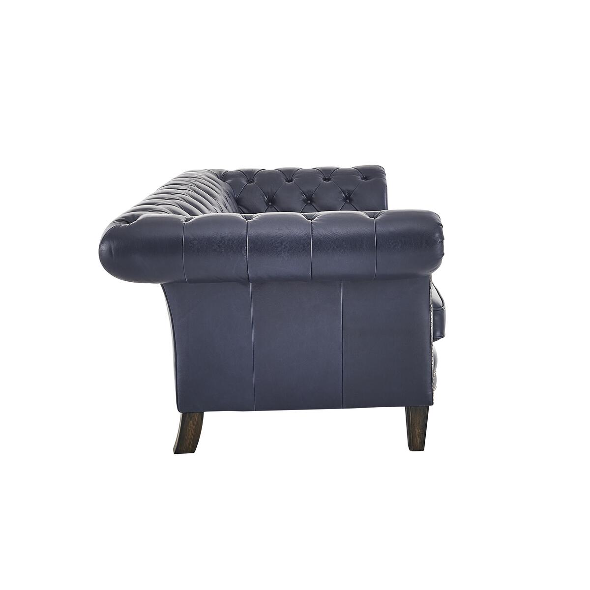 Aruba 3 Seater Leather Sofa - Brown – image 4