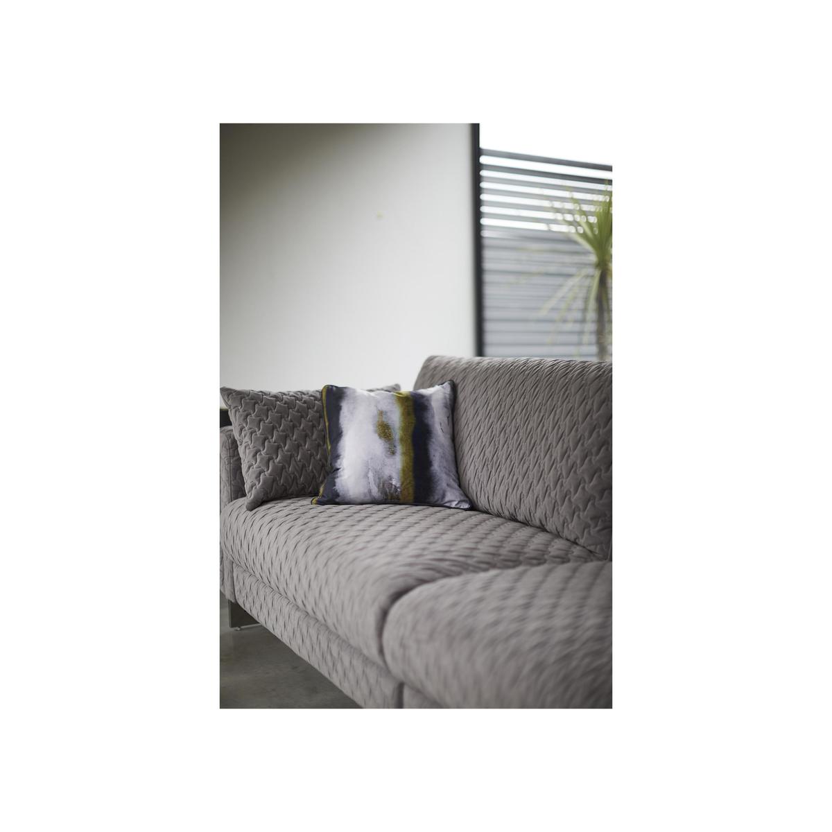 Sofisticat 3 Seater Classic Back Fabric Sofa - Grey - By Furniture Village – image 4